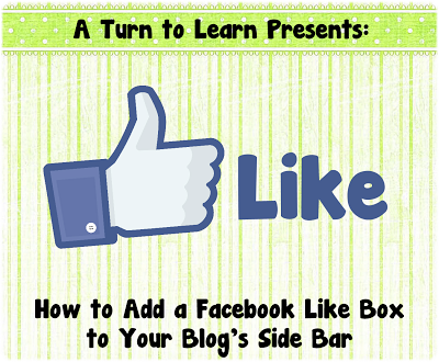 facebook like box to blog